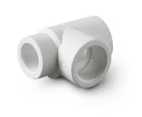Тройник переходной 20x25x20 полипропиленовый PPR белый PRO AQUA PA14518P Москва