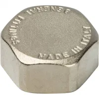 Заглушка ВР никелированная 3/4 STOUT RG008Q0R2OGMPS