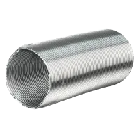 Воздуховод алюминиевый гофрированный, L 1,5м, D100 ZERNBERG 00-020587 Москва