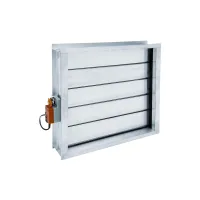 Клапан воздушный алюминиевый 400x200 с приводом VentART 4687202777372