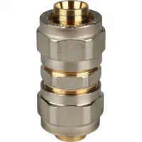 Муфта соединительная 20х20 для металлопластиковых труб винтовой STOUT RG008S9DINU23C Москва