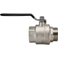Кран шаровой полнопроходной  2' ВН/НР рычаг Aquadeel BV-100-02-50