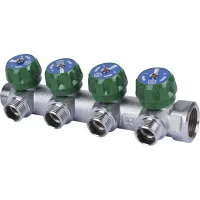 Коллектор распределительный 3/4'x4 выхода 1/2' STOUT RG008UJDJ4DB26 Москва