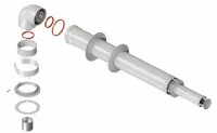 Комплект дымохода АНТИЛЕД УНИВЕРСАЛЬНЫЙ 60/100 - 1220мм Rommer RG0091CSP6G22A