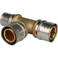 Тройник переходной 32x32x26 для металлопластиковых труб прессовой STOUT RG008S9C1H6OGA Москва