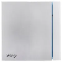 Вентилятор накладной Silent-100 CRZ Silver Design 3C с таймером Soler & Palau 03-0103-134 Москва