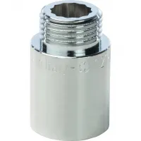 Удлинитель НВ 1/2'x30 мм, хромированный STOUT RG008Q0O7A8PIC