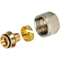 Фитинг компрессионный для PEX труб 16x2.2x3/4 STOUT RG008P29KA12AC Москва