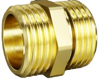 Ниппель 1/2' НР/НР латунь LD Pride LD.65.501.15 Москва