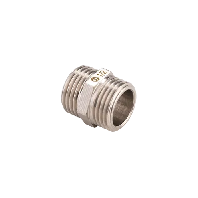 Ниппель НН 1/2' никелированный MVI BF.541.04 Москва