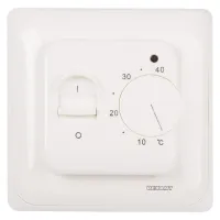 Терморегулятор механический с датчиком температуры пола (R70XT) (3500 Вт) бежевый, REXANT