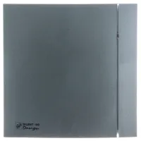 Вентилятор накладной Silent-100 CRZ Grey Design 4С с таймером Soler & Palau 03-0103-158 Москва