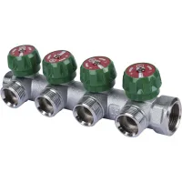 Коллектор распределительный 3/4'x4 выхода 3/4' ЕК STOUT RG008UJF3UJP5C Москва