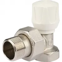 Клапан ручной терморегулирующий угловой 3/4 STOUT RG008S6N6OJKFB Москва