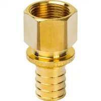 Переходник ВР 25xG 3/4 для труб из сшитого полиэтилена аксиальный STOUT RG008P0U5LUNRJ Москва