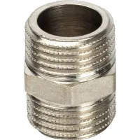 Ниппель НН 1/2' никелированный STOUT RG008Q0OCMTJBF