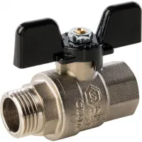 Кран шаровой 1/2' ВН ручка бабочка STOUT RG008Q0BR9UKJI Нижний Новгород