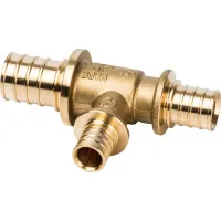 Тройник переходной 25x16x20 для труб из сшитого полиэтилена аксиальный STOUT RG008P0UD7A1GP