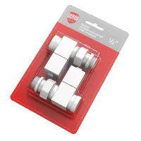 Набор дизайн-вентилей прямой 1/2' белый Royal Thermo НС-1422574 Москва