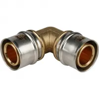 Угольник 32 90 град., пресс, для металлопластиковых труб STOUT RG008S9C4BPENC
