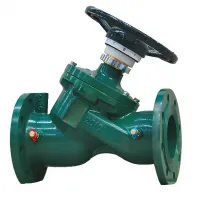 Клапан балансировочный фланцевый, корпус ковкий   чугун,DN100 PN16 TECOFI RC4240-0100