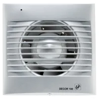 Вентилятор накладной Decor 100C Silver Soler & Palau 03-0103-021 Москва