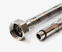 Подводка для смесителя нерж.сталь М10х18-1/2 80 см Valfex S/S M10*18-F1/2" 80 сm Москва