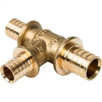 Тройник переходной 20x16x16 для труб из сшитого полиэтилена аксиальный STOUT RG008P0U63L7BU Москва
