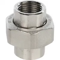 Разъемное соединение 'американка' ВВ никелированное 1/2 STOUT RG008Q0SGHL598