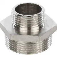 Ниппель НН 1'1/2х1' переходной, никелированный STOUT RG008Q0OCOHK7H