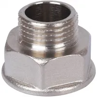 Переходник ВН 3/4'х1/2' никелированный под ключ STOUT RG0091E4GDDKLD
