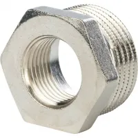 Футорка никелированная 2'x3/4' STOUT RG008Q0RUIRTOL