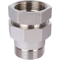 Сгон разъемный ВН 1'1/4 прямой (американка), никелированный STOUT RG008Q1DK04A62