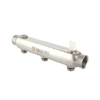 Коллектор из нерж. сталь 1/2'х 3 вых.  3/4' НР    100мм VALTEC O510080503