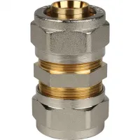 Муфта соединительная 26х26 для металлопластиковых труб винтовой STOUT RG008S9DIOMJ3S