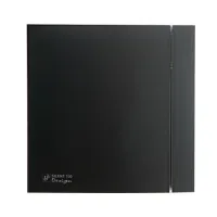 Вентилятор накладной Silent-100 CRZ Matt Black Design 4C с таймером Soler & Palau 03-0103-315 Москва