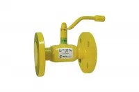 Кран шаровой 11с10фт КШГ 70.003.065  стальной для газа станд. проход DN 065 PN 16 фланцевый с рукояткой BROEN 9467838
