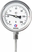 Термометр биметаллический радиальный БТ-52.211 -30...70C G1/2' 200 кл.1.5 РОСМА 00000002623
