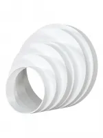 Соединитель пластиковый эксцентриковый для круглых воздуховодов D160/150/125/120/100/80 ERA 11252