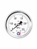 манометр виброустойчивый осевой тм-320т.10 0.0.16 мра g 1/4' кл.1.5, готовый к гидрозаполнению глицерин РОСМА 00000030480