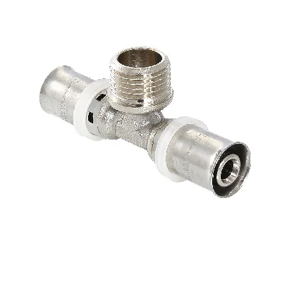 Тройник пресс 32 х 3/4' НР VALTEC IV2333205